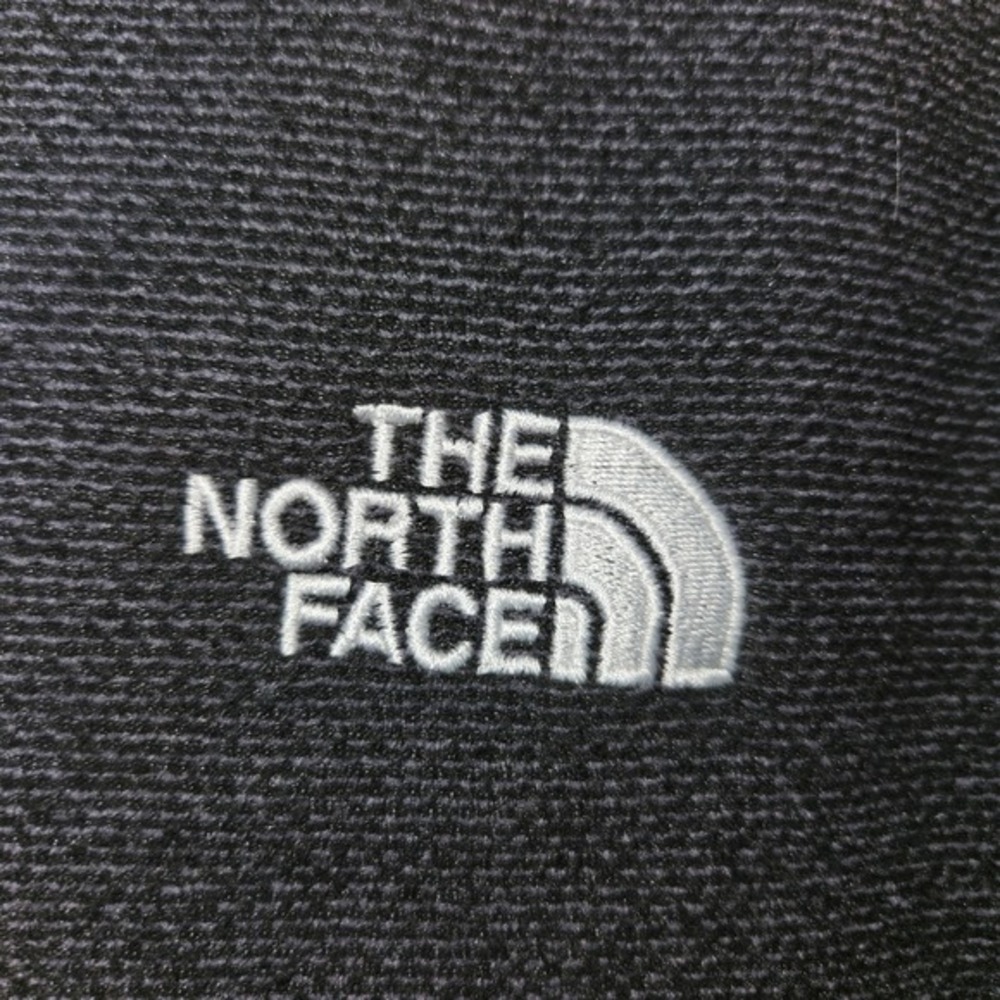 The North Face‎ Mens Grey Textured Fleece 1/4 Zip Pullover Sweater Size Medium - Picture 4 of 5
